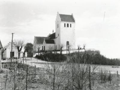 Fårevejle Kirke - ca. 1940. 