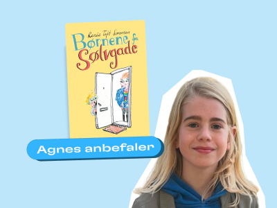 Pige læser i julebog