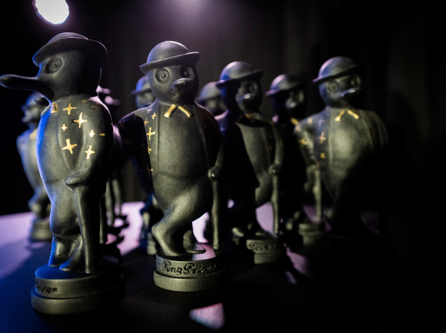 Ping prisen statuetter af pingviner