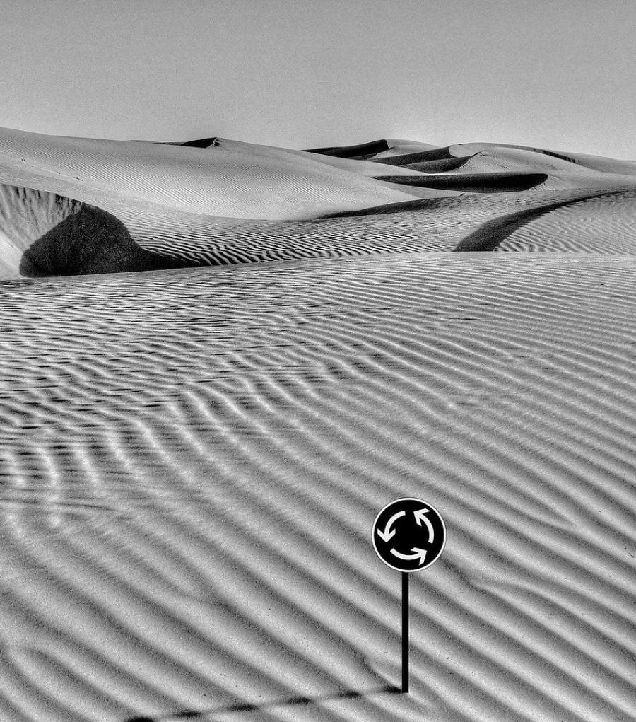 Billede af ørken